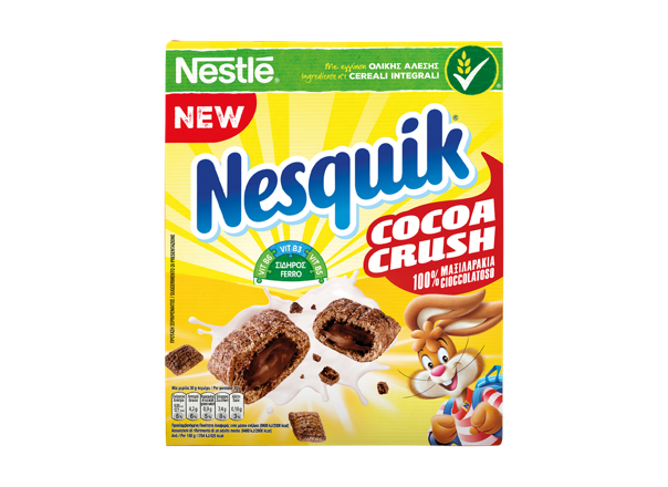 Nesquik Cocoa Crush 360g Confezione Nesquik Cocoa Crush da 360g