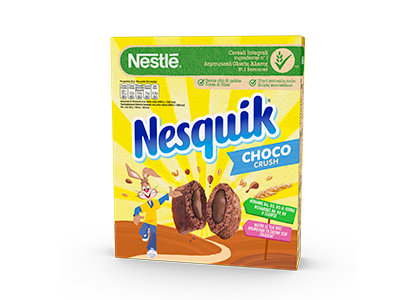 Nesquik Choco Crush 360g Confezione Nesquik Choco Crush da 360g