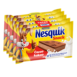 Confezione Nesquik Snack al cacao da 5x26g