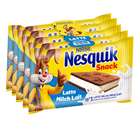 Confezione Nesquik Snack al latte da 5x26g